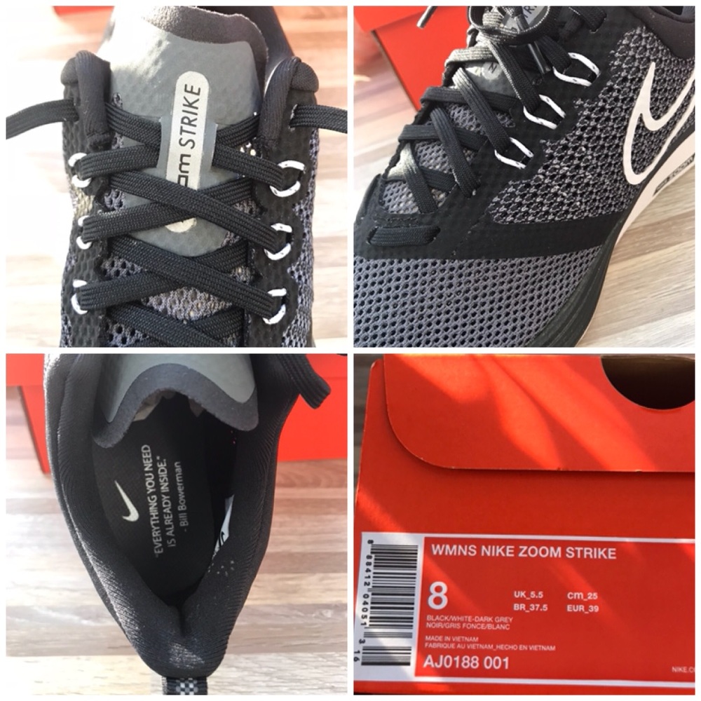 NWT Nike Zoom Strike Dark Grey WMNS - Picture 6 of 7